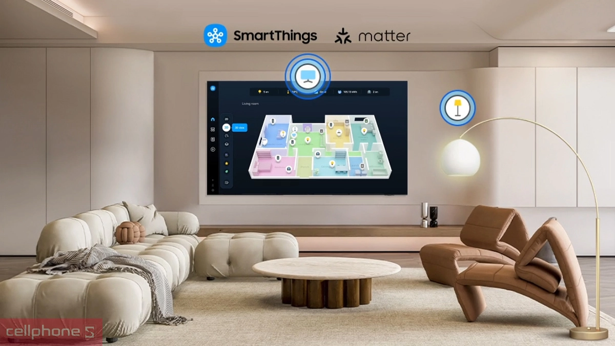 Tivi Samsung 65 inch sử dụng nền tảng Smart TV