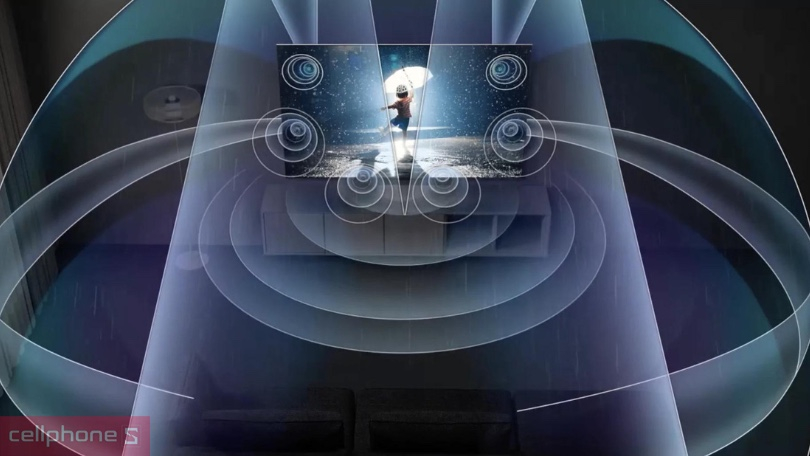 Âm thanh tivi Samsung QLED QA75Q80C 4K 75 inch