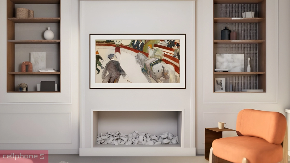 Công nghệ hiển thị Smart tivi Samsung khung tranh 4K 75 inch 75LS03H