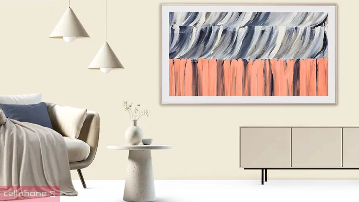 Màn hình QLED Smart tivi Samsung khung tranh 4K 75 inch 75LS03H