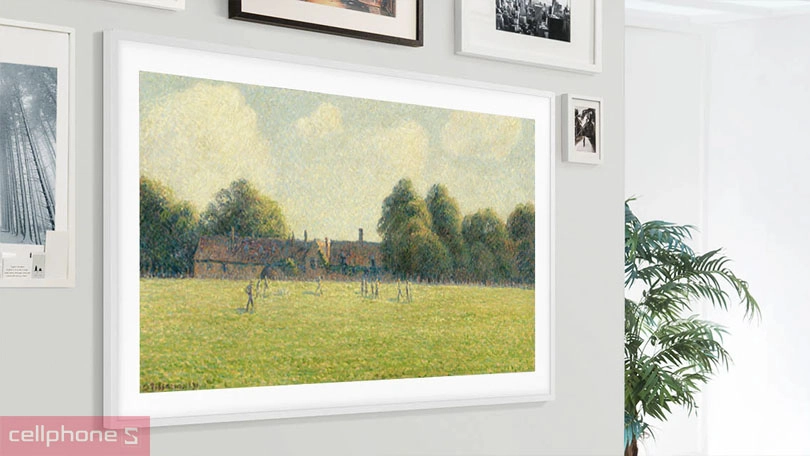 Thiết kế tivi Samsung khung tranh 75LS03D 4K 75 inch 2024