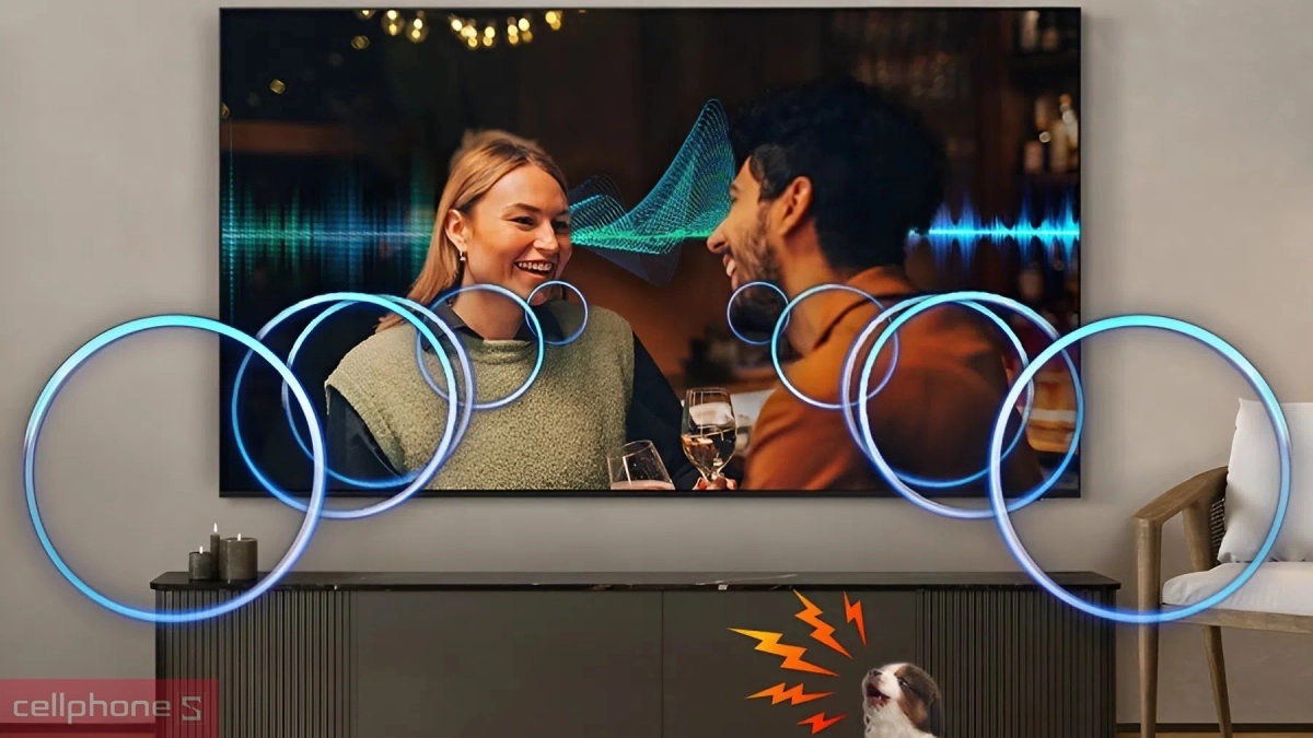 Chất lượng âm thanh sống động của Smart Tivi Samsung Neo QLED 4K 75 inch (75QN80H)