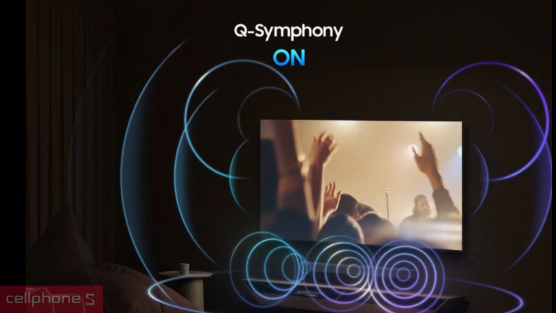 Chất lượng âm thanh chân thực với hệ thống loa cao cấp