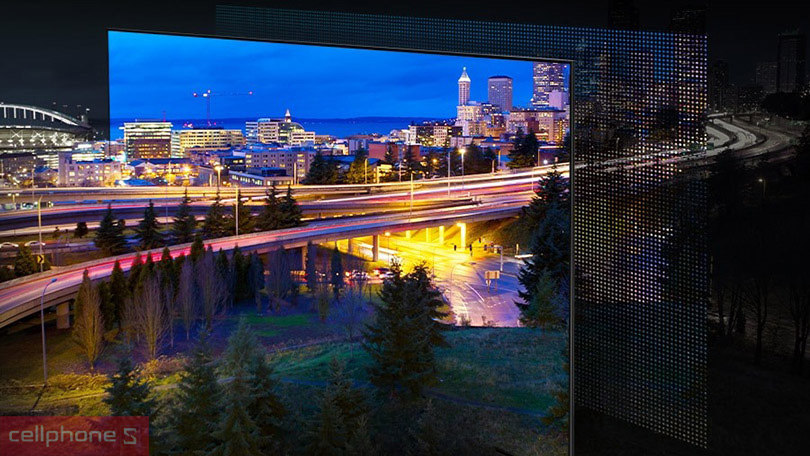 Thiết kế, kích thước màn hình của Smart Tivi Samsung OLED 77S95F 4K 77 inch 2025