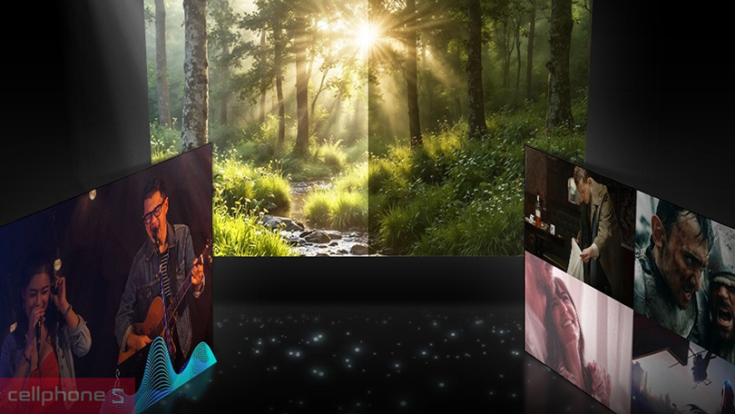 Các công nghệ hiển thị cao cấp của Smart Tivi Samsung OLED 77S95F 4K 77 inch 2025