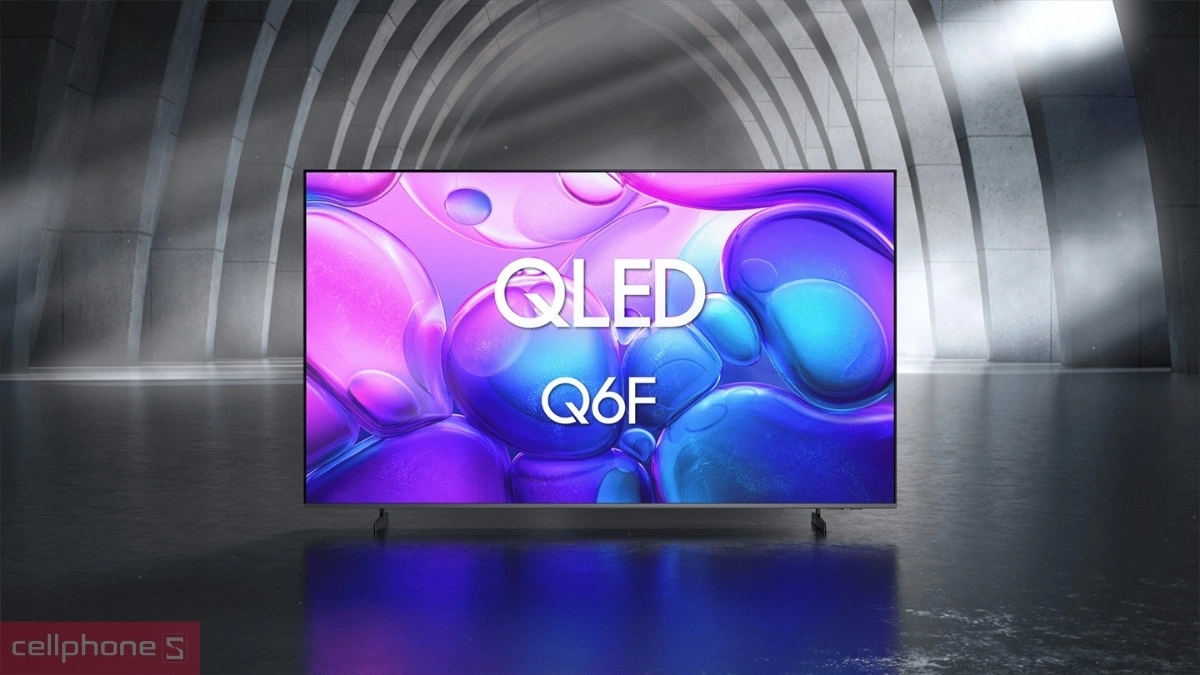 Công nghệ hiển thị cao cấp của Smart Tivi Samsung QLED 75Q6FA 4K 75 inch