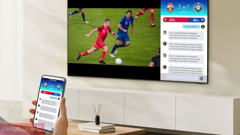 Trợ lý ảo, điều khiển trên Smart Tivi Samsung QLED 75Q70F 4K 75 inch 2025