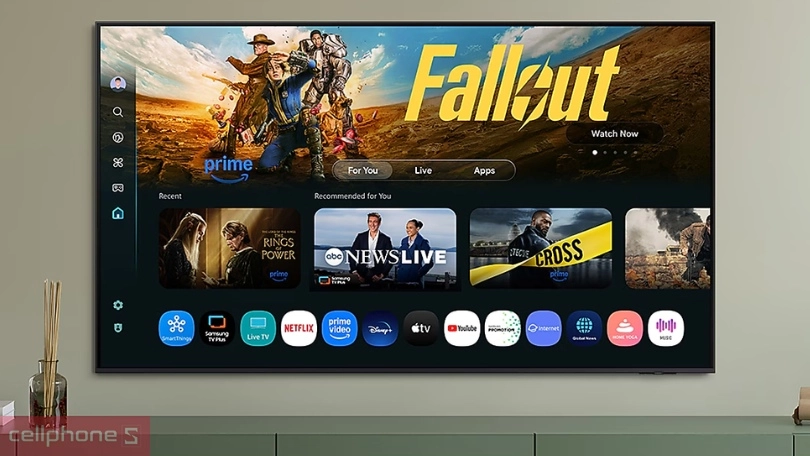 Các tính năng thông minh mới và khả năng hỗ trợ trợ lý ảo của Smart Tivi Samsung QLED 75Q7FA 4K 75 inch