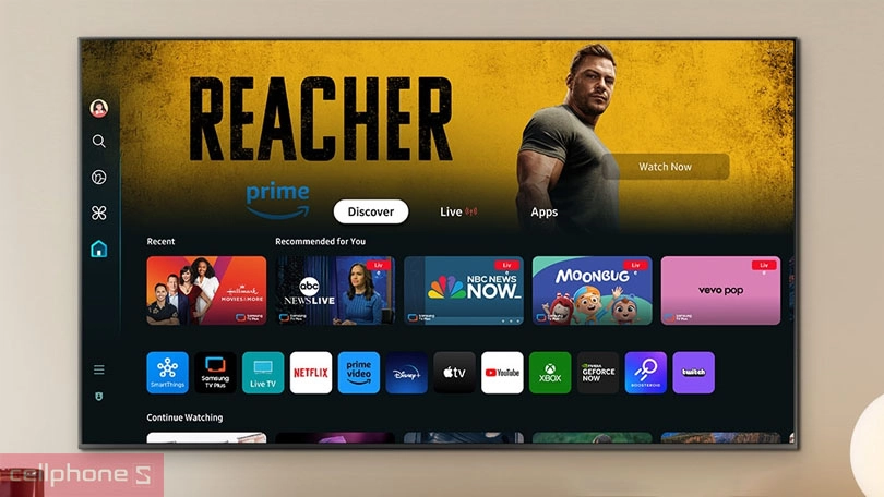 Trợ lý ảo của smart tivi Samsung UHD 75DU8500 4K 75 inch 2024
