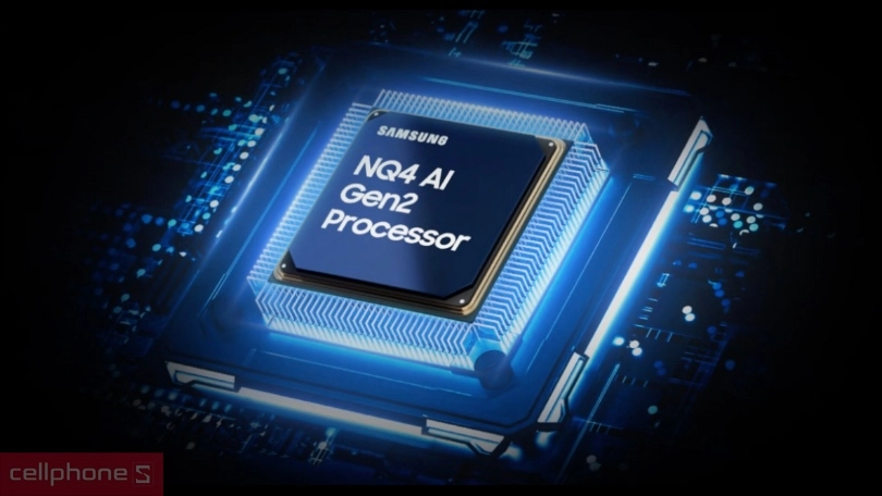 Hiệu năng xử lý AI của Smart tivi Samsung QLED 77S85F 4K 77 inch