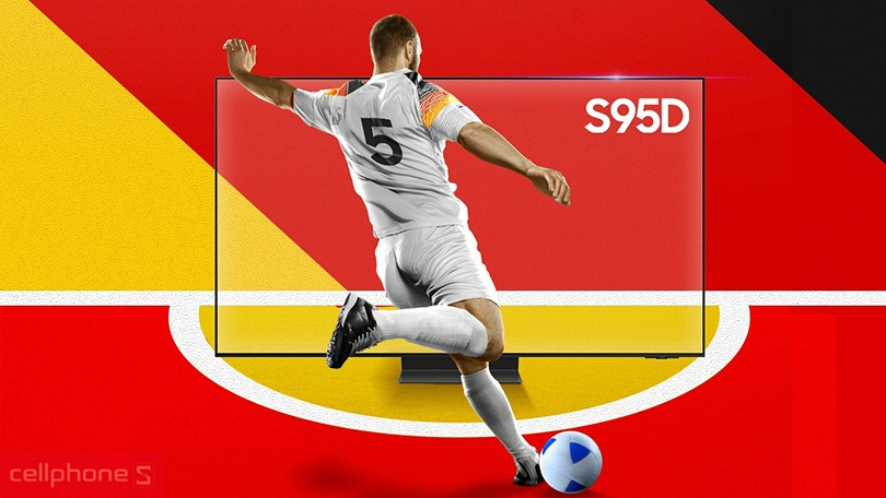 Thiết kế tivi Samsung OLED 77S95D 4K 77 inch 2024