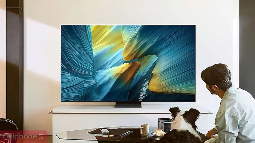 Loại màn hình, tần số quét của Smart Tivi OLED Samsung 83S95F 4K 83 inch