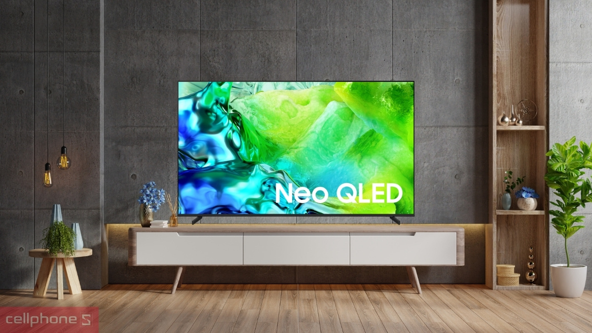Thiết kế tinh tế của Smart Tivi Samsung Neo QLED 4K 85 inch (85QN80H)