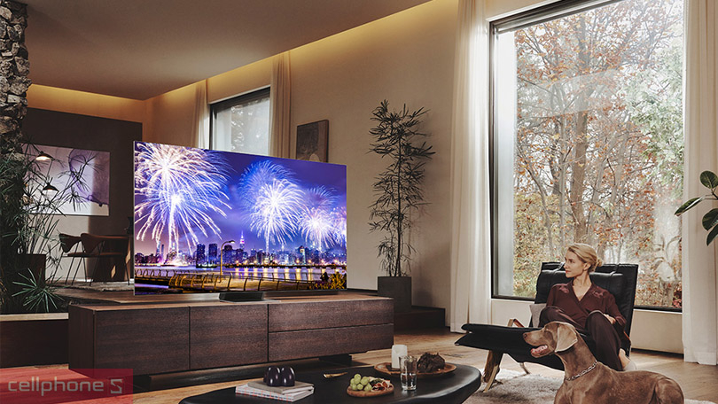 Thiết kế tivi Samsung NEO QLED QA85QN800C 8K 85 inch