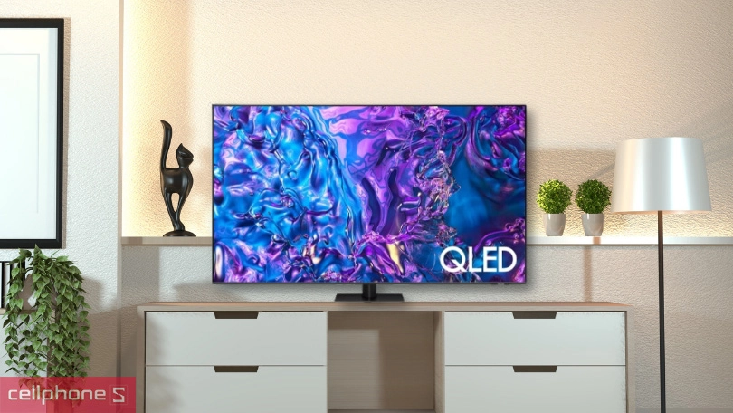 Công nghệ hiển thị trên Smart Tivi Samsung QLED 85Q70F 4K 85 inch 2025