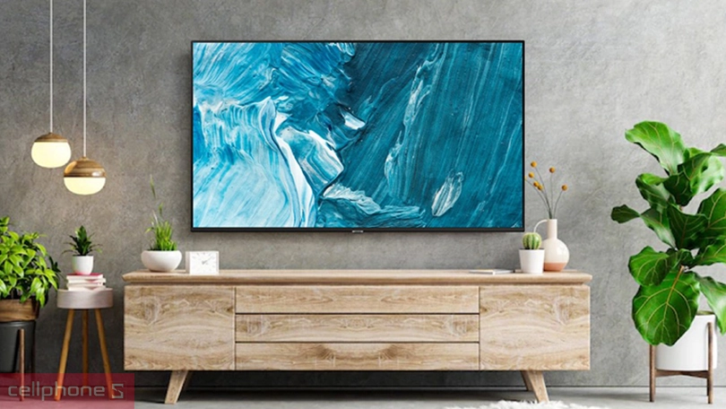 Đánh giá thiết kế Smart Tivi Samsung 4K 50 inch UA50AU7002