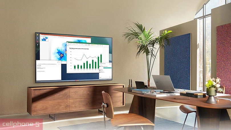 Học tập và làm việc hiệu quả với khung hình rộng hơn