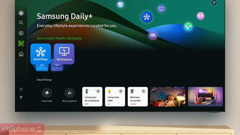 Smart Tivi Samsung QLED 75Q60D 4K 75 inch 2024 - Rực rỡ sắc màu, đạt đỉnh 4K