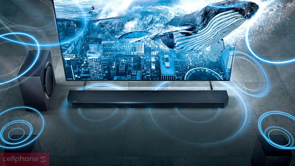 Công nghệ âm thanh trên tivi Samsung mang đến trải nghiệm sống động và chân thực