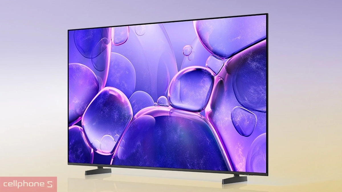 Smart TV Samsung siêu mỏng với hình ảnh chất lượng, màu sắc chân thực và phù hợp không gian sống