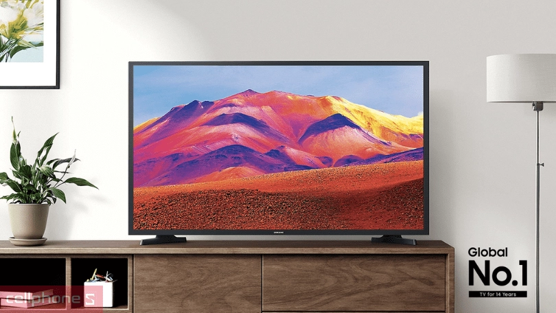 Cách đo kích thước TV Samsung 32 inch