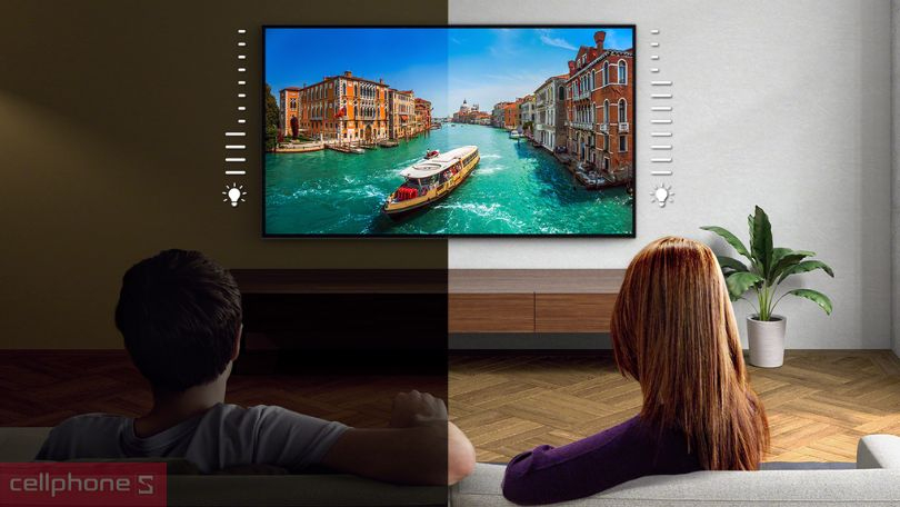 Loại màn hình, tần số quét của Google Tivi Sony K-50S30 4K 50 inch