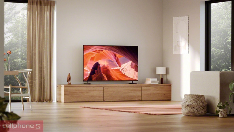 Công nghệ hiển thị của Google Tivi Sony KD-55X80L 4K 55 inch 