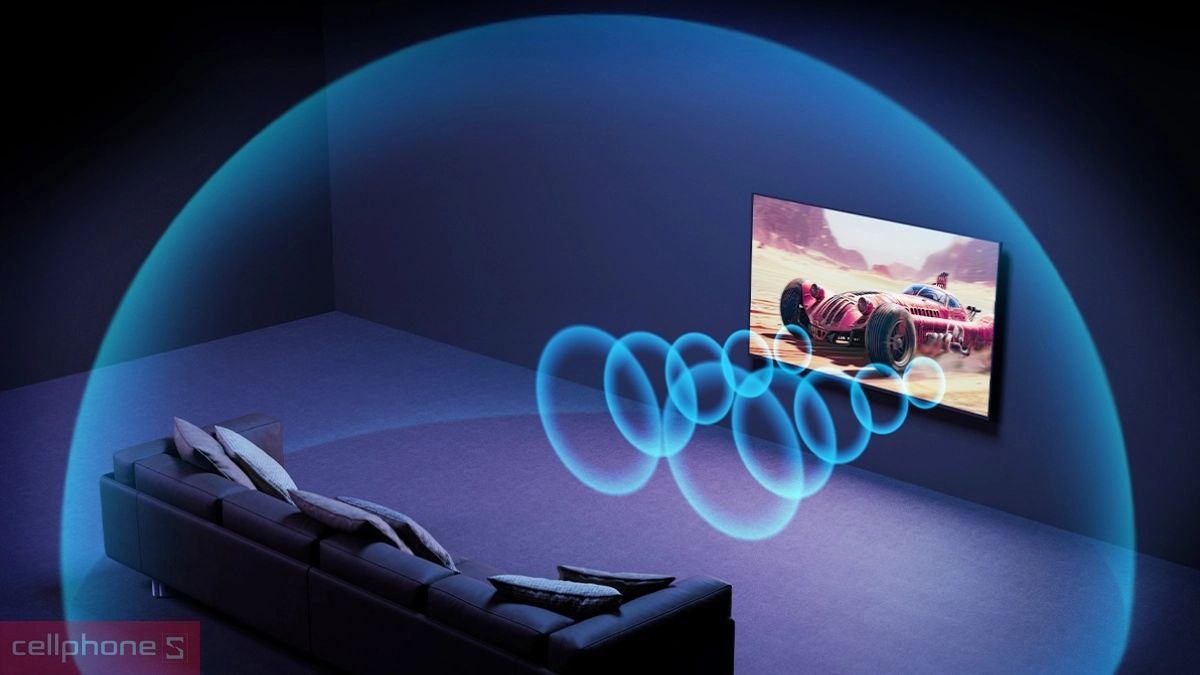 Chất lượng âm thanh của Google Tivi Sony UHD 4K 50 inch K-50S25VM2