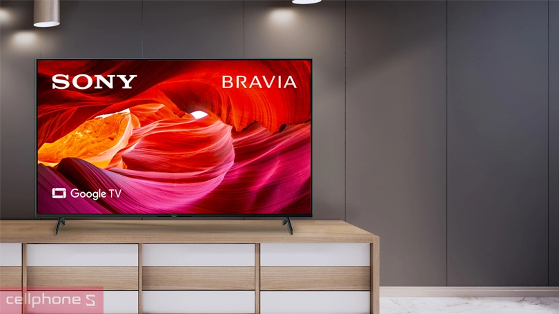 Cấu hình smart tivi Sony 4K 50 inch KD-50X75K