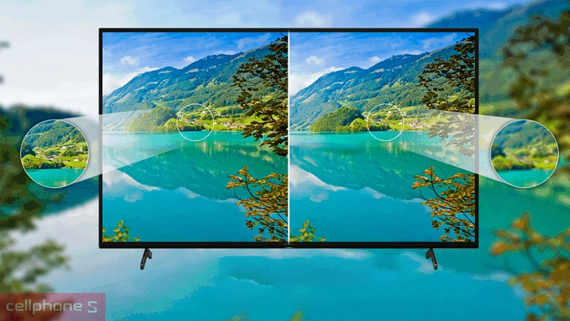 Điều khiển smart tivi Sony 4K 50 inch KD-50X75K