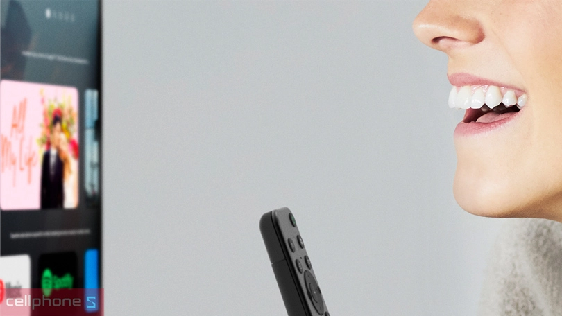 Điều khiển smart tivi Sony 4K 50 inch KD-50X75K