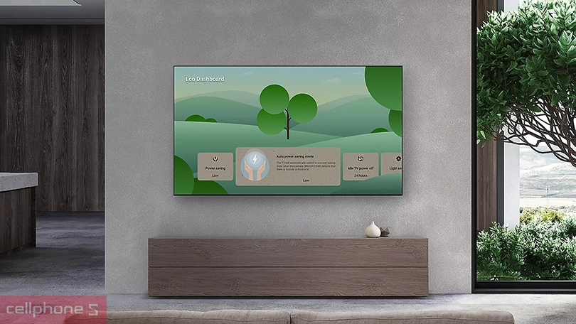 Thiết kế tivi Sony KD-65X80L 4K 65 inch