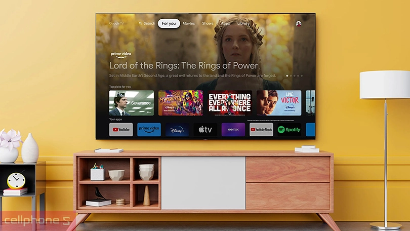 Kho ứng dụng tivi Sony KD-65X80L 4K 65 inch