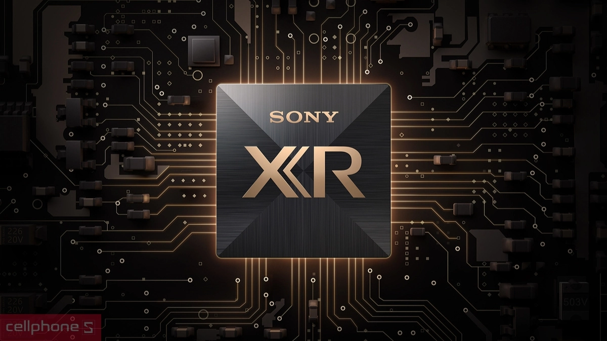 Bộ xử lý AI, hỗ trợ các tính năng hiện đại của Google Tivi Sony Mini Led 4K 65 inch K-65XR50