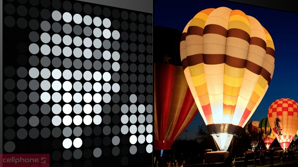 Công nghệ hiển thị cao cấp của Google Tivi Sony Mini Led 4K 65 inch K-65XR50