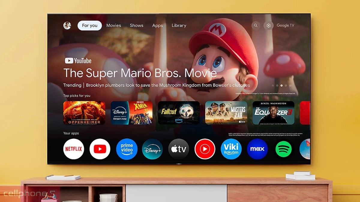 Google TV - Giải trí đa phương tiện