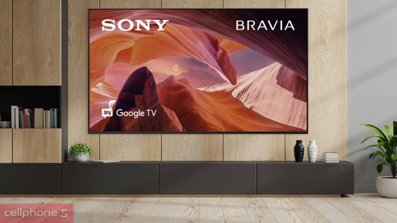 Thiết kế tivi Sony KD-85X80L 4K 85 inch