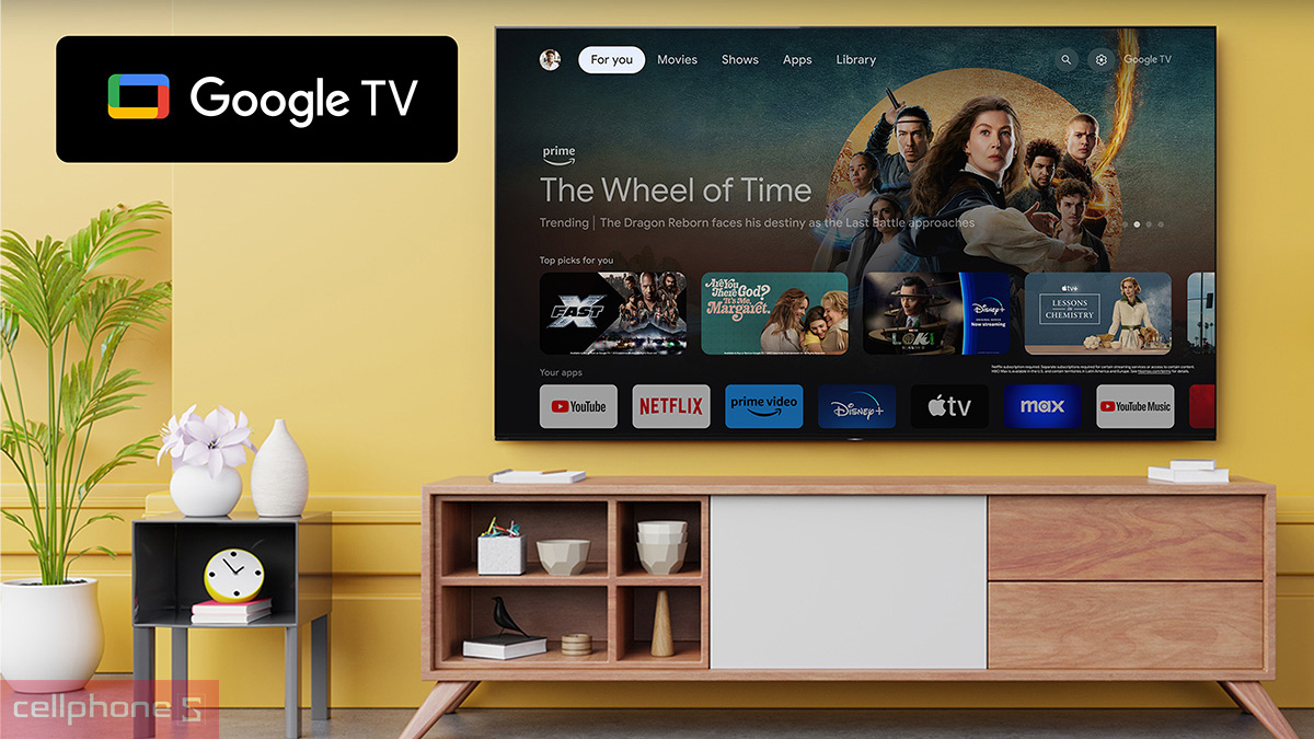 Tấm nền Google Tivi Sony Mini LED 4K 85inch (K-85XR50)