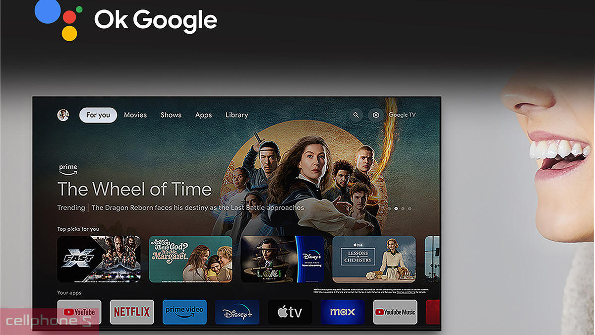 Hỗ trợ tìm kiếm giọng nói cực tiện lợi