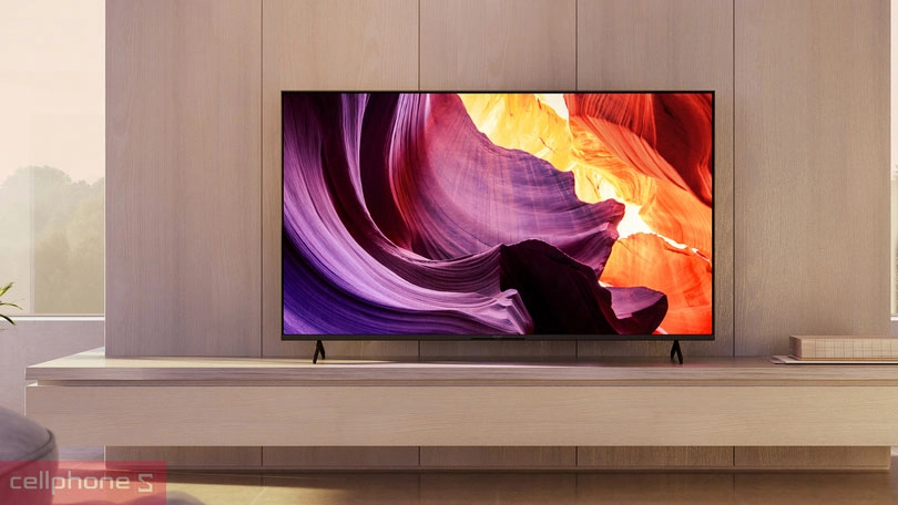 Đánh giá thiết kế Smart Sony 4K 75 inch ra lệnh giọng nói KD-75X80K VN3