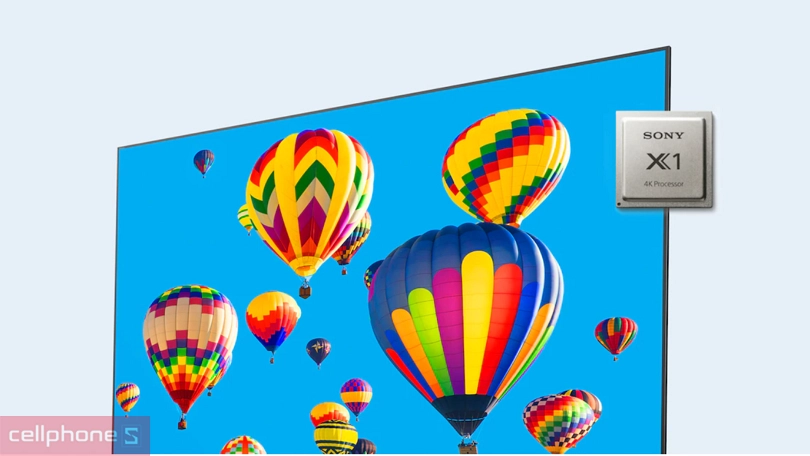 Đánh giá thiết kế Smart TV Sony 4K 50 inch KD-50X75K VN3
