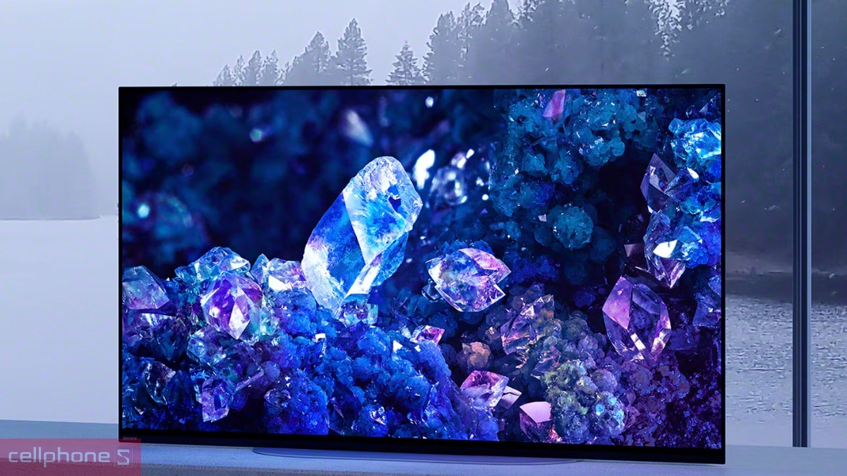 Tivi Sony OLED sở hữu độ tương phản cao và màu đen sâu ấn tượng