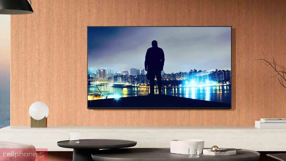 Tivi Sony hiển thị rõ nét trong không gian nhiều ánh sáng
