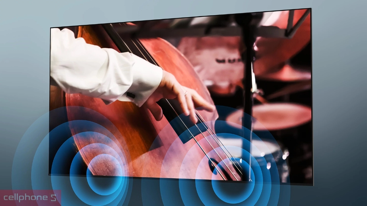 Tivi Sony kết hợp công nghệ 360 Spatial Sound Mapping cho âm thanh sống động