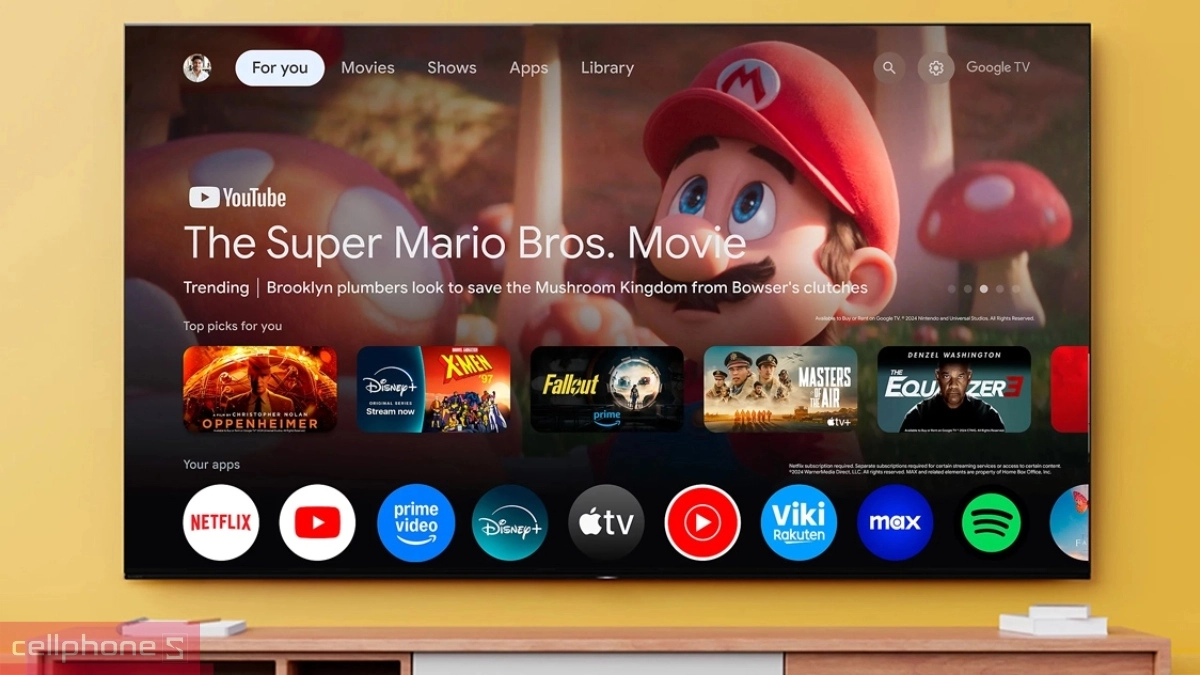 Cập nhật bảng giá Tivi Sony chính hãng