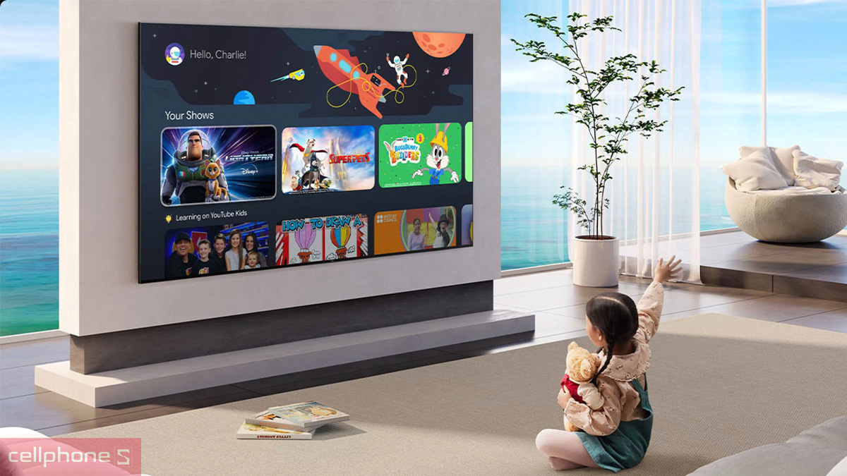 Hệ điều hành Google TV hiện đại