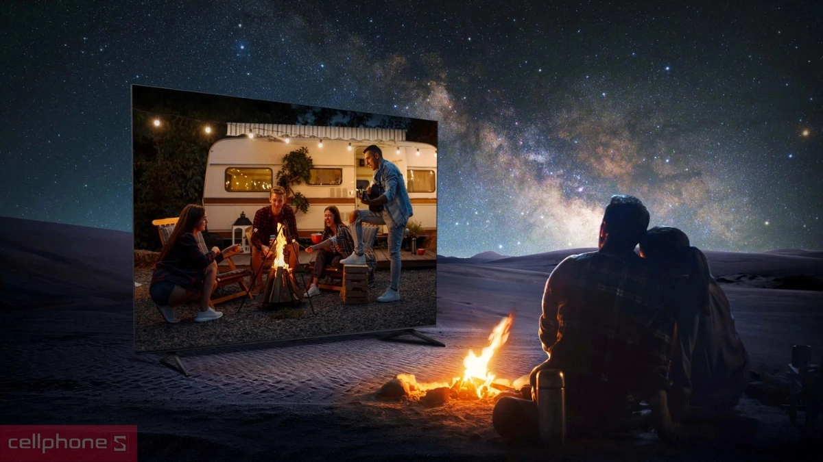 Công nghệ âm thanh Google Tivi TCL QLED 4K 50 inch 2026 50P7L