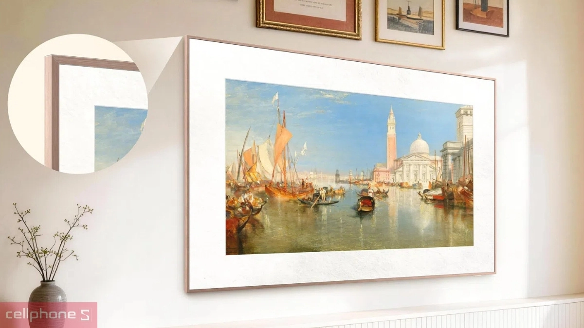 Thiết kế Google Tivi TCL QD-Mini LED 4K 55 inch 2026 55A400 Pro