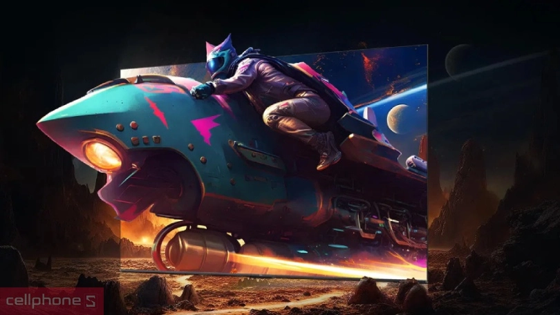 Công nghệ hiển thị của Google Tivi TCL QD-Mini LED 55C6K 4K 55 inch