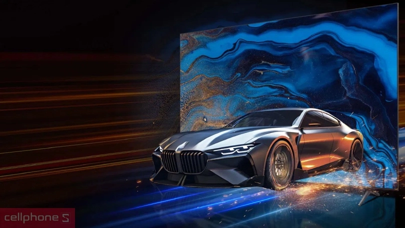 Tầm nền hiển thị, tần số quét của Google Tivi TCL QD-Mini LED 55C6K 4K 55 inch